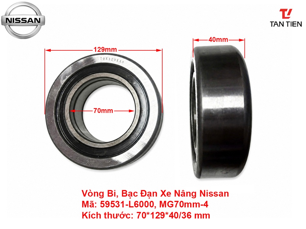 Vòng Bi Xe Nâng Nissan 59531-L6000